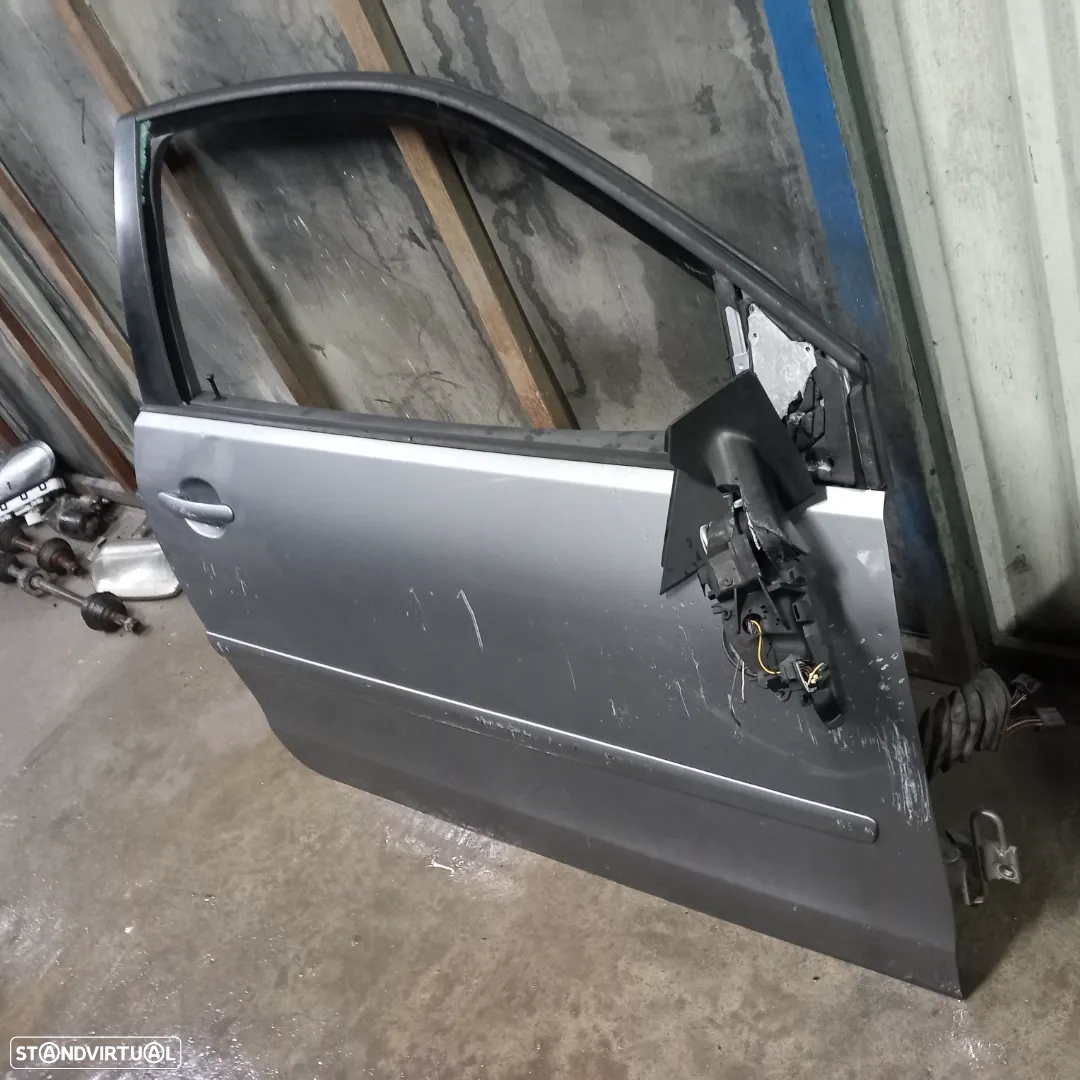 Porta passageiro vw polo 9n ano 2006 carro 3 portas - 3