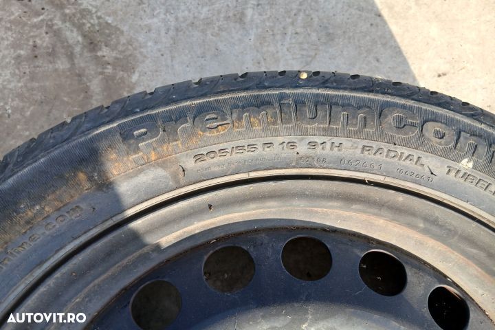 Roata de rezerva R16 2160128 205/55 R16 61/2JX16H2 ET37 2160128 205/5 - 2