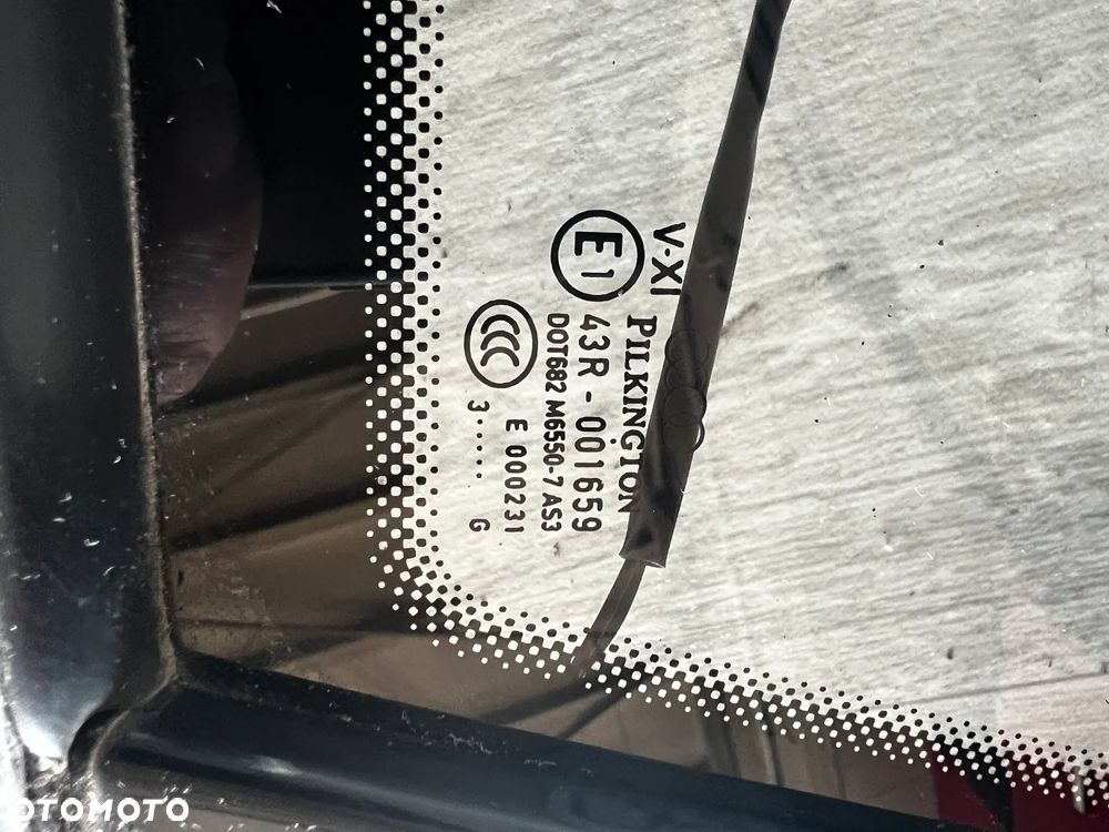 Audi Q7 4L Szyba Karoseryjna Tylna Prawy LEWY TYŁ 13R - 4