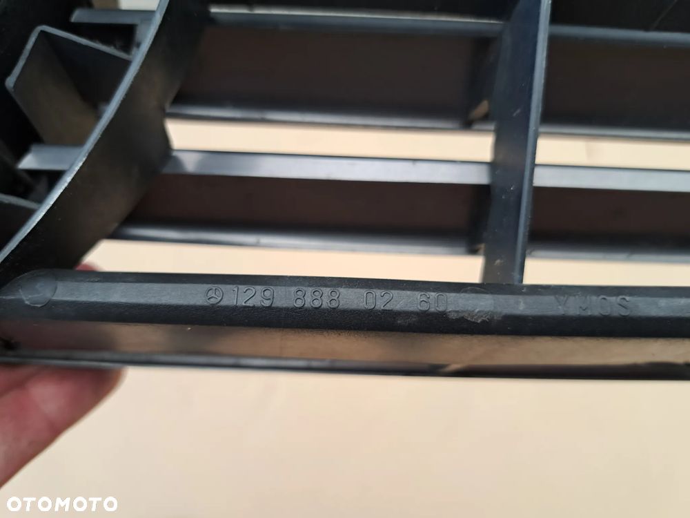 Atrapa chłodnicy grill Przód Mercedes SL R129 A1298880260 - 10