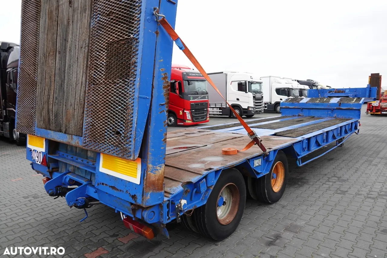 Kaiser REMORCĂ KAISER / RAMPE HIDRAULICE / TROLIU / 2 AXI / IMPORTAT - 15