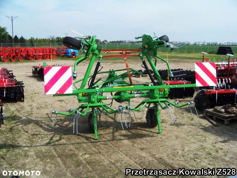 *PROMOCJA* Przetrząsacz TALEX Kowalski Jarmet TORNADO 4 wirnikowy 5,3m 5,2m 5m PAJĄK NOWY - 19