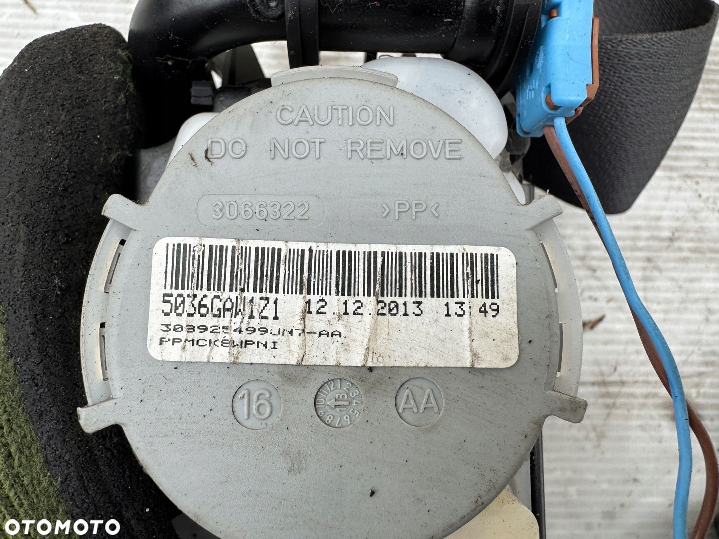 NISSAN QASHQAI II 2 J11 PAS BEZPIECZEŃSTWA LEWY PRZÓD 868854EA1A - 10