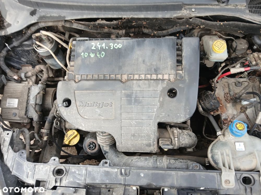 FIAT GRANDE PUNTO 649 silnik 1.3 JTD 16V 75 KM 199A2000 skrzynia M20 napęd sanki belka wahacz - 3