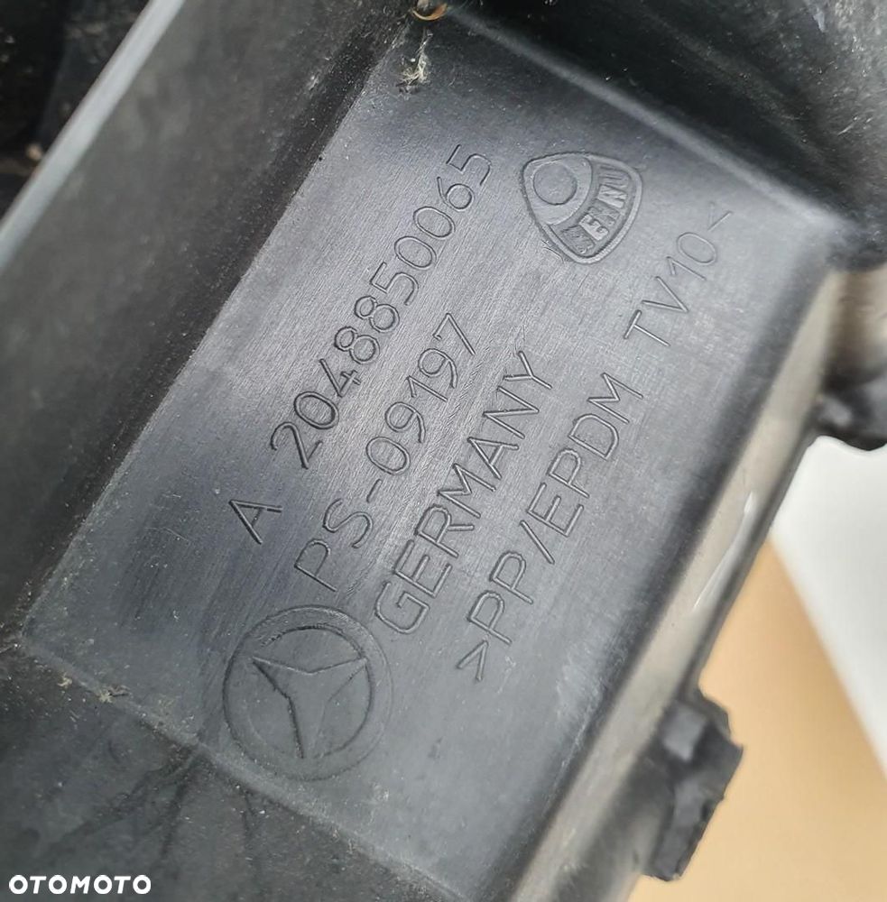 ŚLIZG WZMOCNIENIE ZDERZAKA PRZÓD MERCEDES W204 A2048850065 - 9