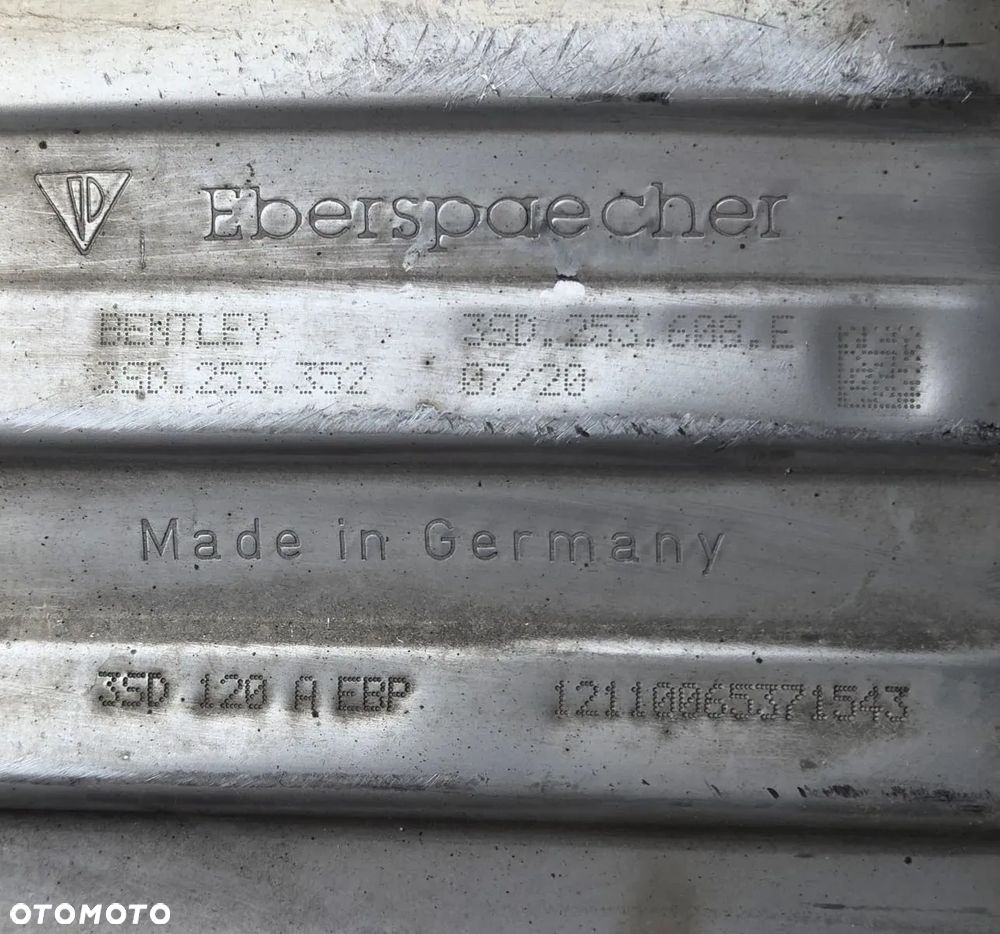 Wydech Bentley GT 3SD253352 - 6