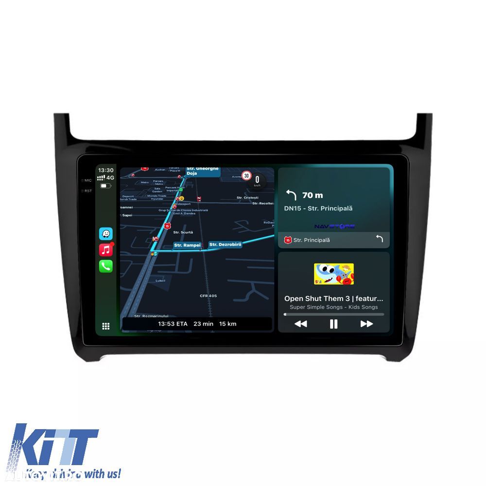 Navigatie Dedicata Volkswagen Polo (2009-2018),QuadCore, 9Inch, 4Gb Ra - 2