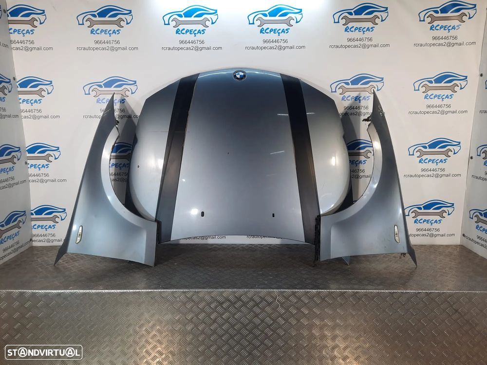 FRENTE COMPLETA BMW SERIE 1 E87 E81 PRE-LCI CAPOT PARACHOQUES GUARDA-LAMAS OTICAS RADIADOR VENTILADOR FRENTE FIBRA REFORÇO - 8