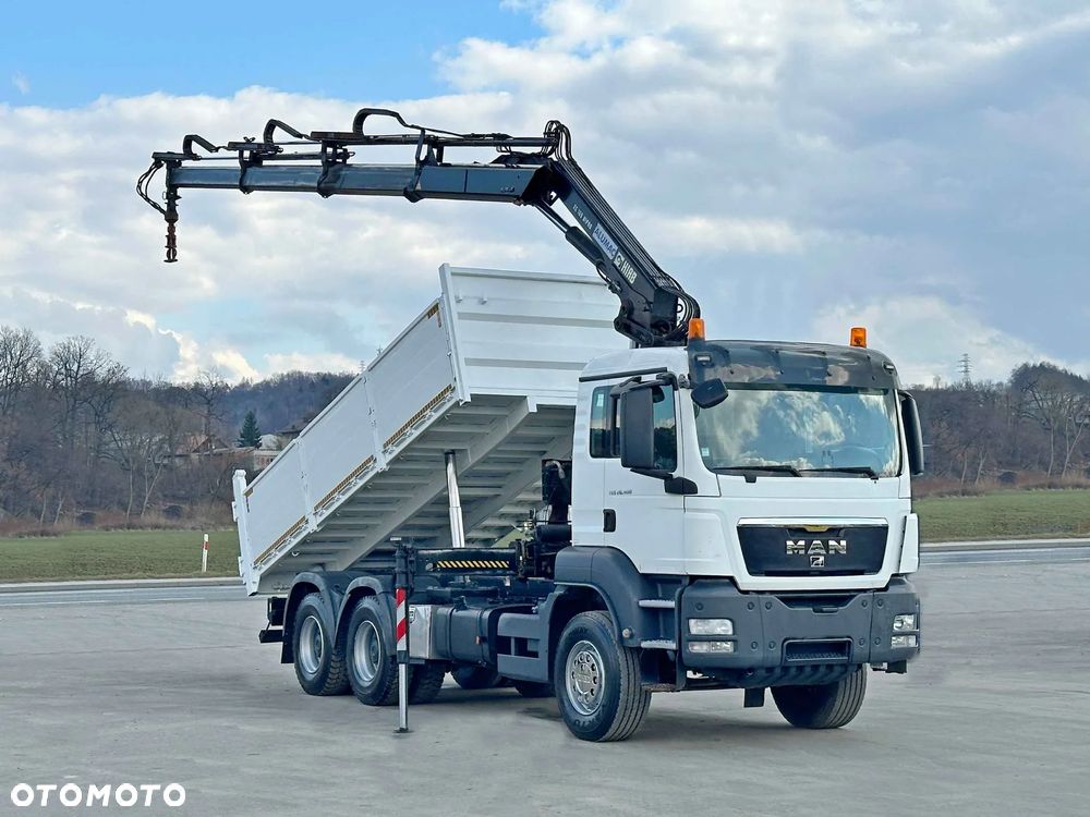 MAN TGS 26.400 *WYWROTKA 5,40m *HIAB 166 ES-3 HIPRO + PILOT * 6x4 *STAN BDB - 2