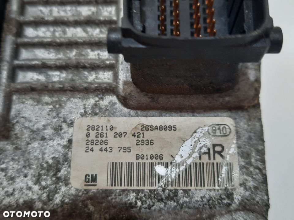 KOMPUTER STEROWNIK OPEL CORSA C 1.0 SLASK WYSYLKA VAT - 2