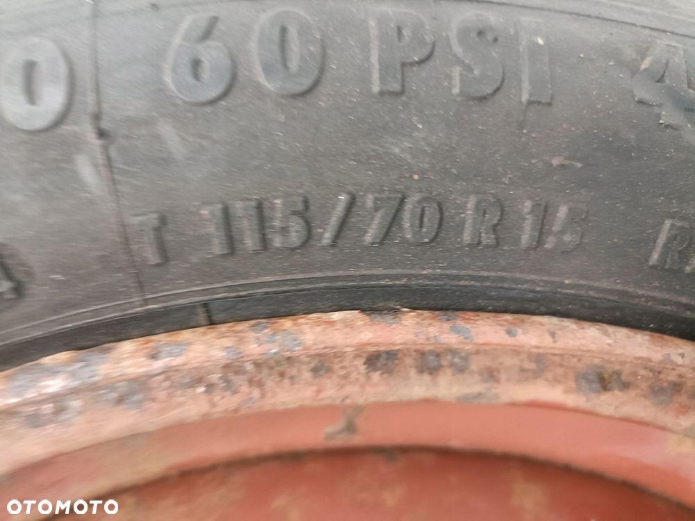 KOŁO DOJAZDOWE Peugeot 206 dojazdówka 115/70 R15 4x108 Citroen C2 zapas - 10