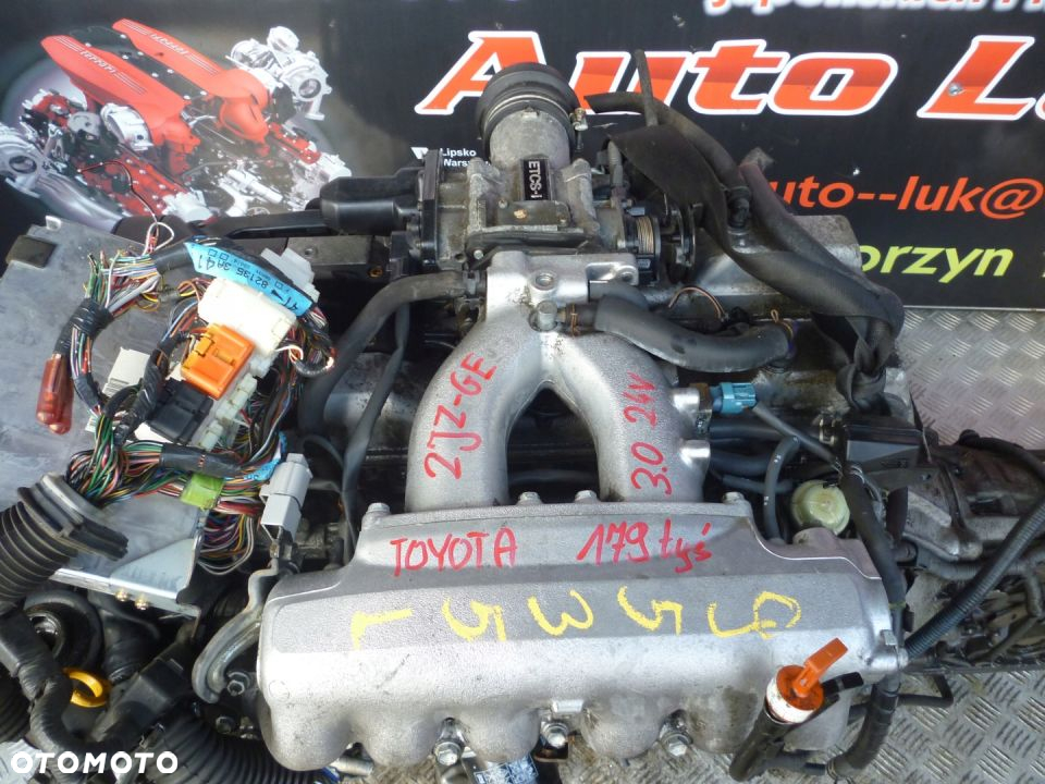 SILNIK TOYOTA 2JZ-GE 3.0 24V 179 TYS KOMPLET - 2
