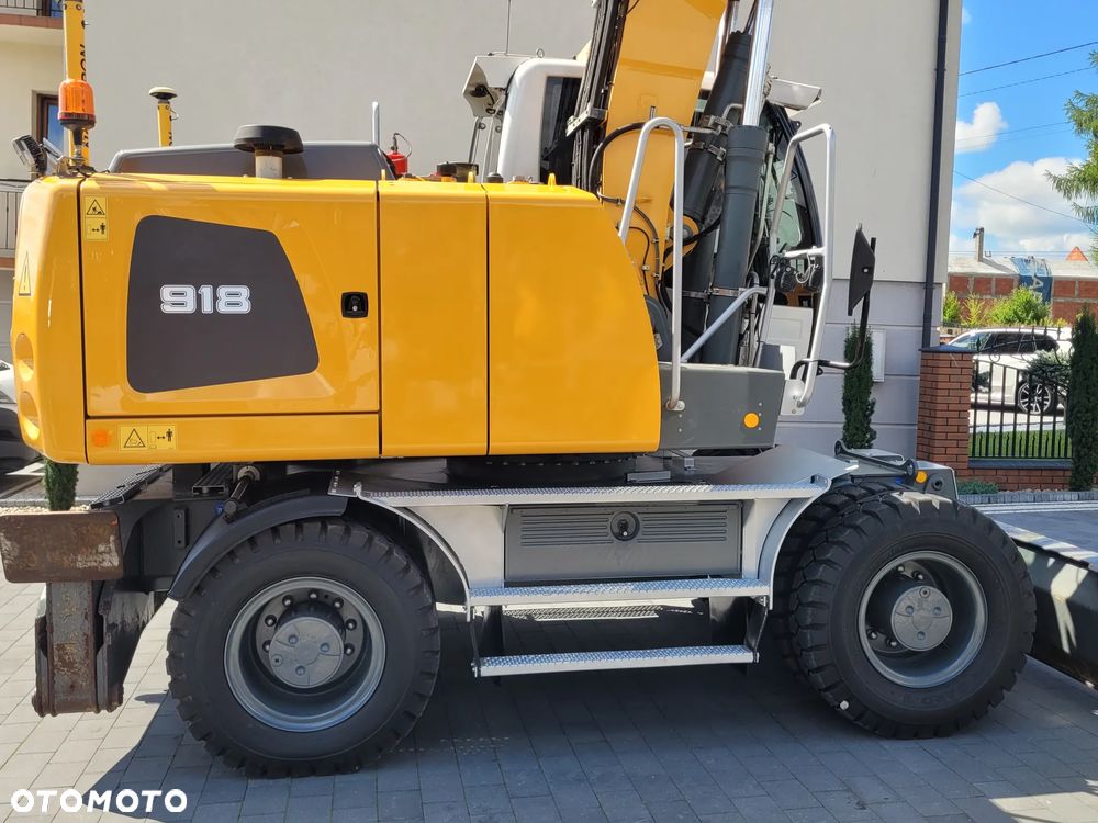 Liebherr A918 / ROTOTILT ze szczypcami / system niwelacji GPS 3D / - 8