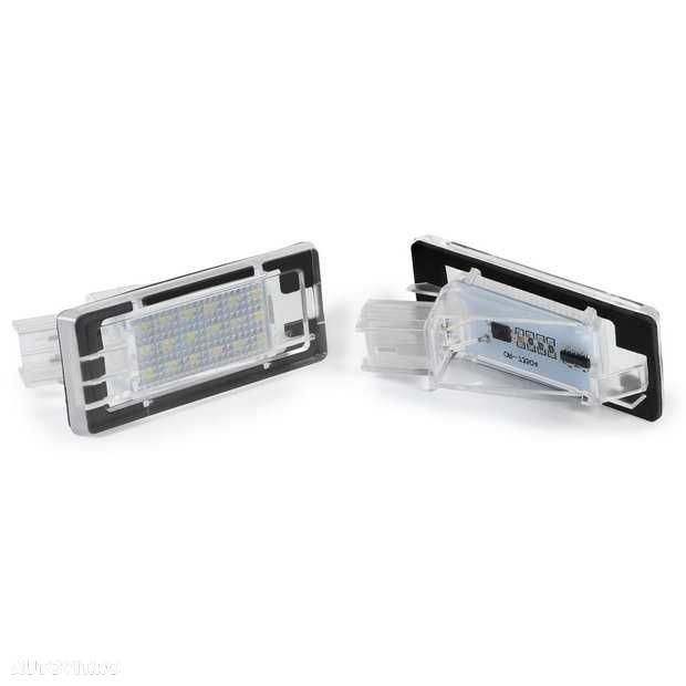Lampi numar dedicate full led leduri Dacia Duster 1 - 1
