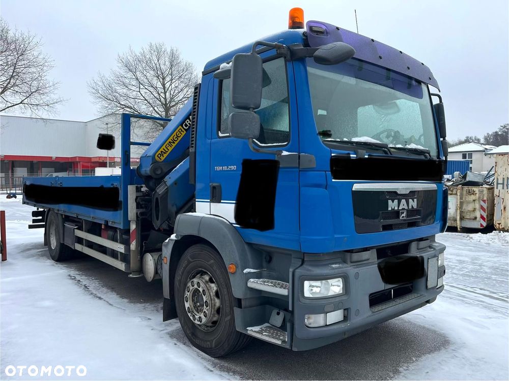 MAN TGM 18.290 z żurawiem Palfinger PK20002 - 1
