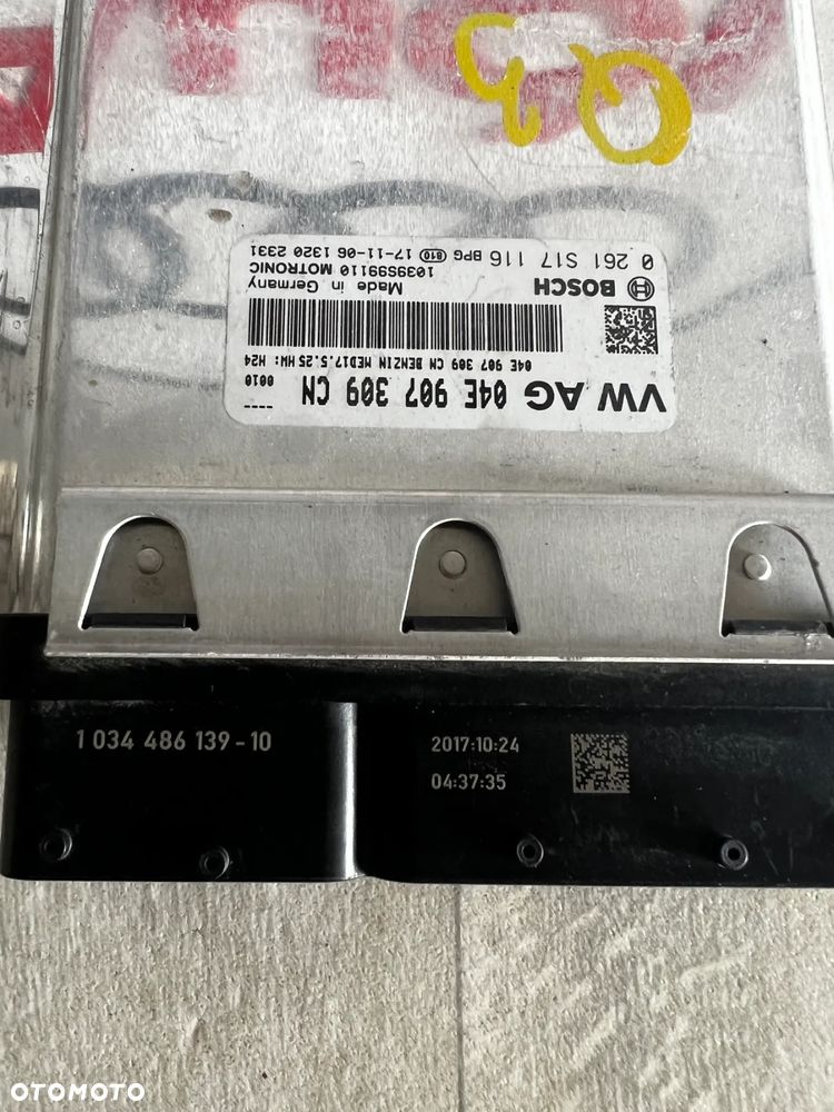 STEROWNIK KOMPUTER ECU AUDI Q3 1.4 04E907309CN 0261S17116 - 2