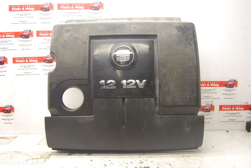 OSŁONA POKRYWA SILNIKA 03E129607D 1.2 12V AZQ VW POLO IV SEAT IBIZA III SKODA 03E129607E 03E129607R 03E129607A 03E129607H - 4