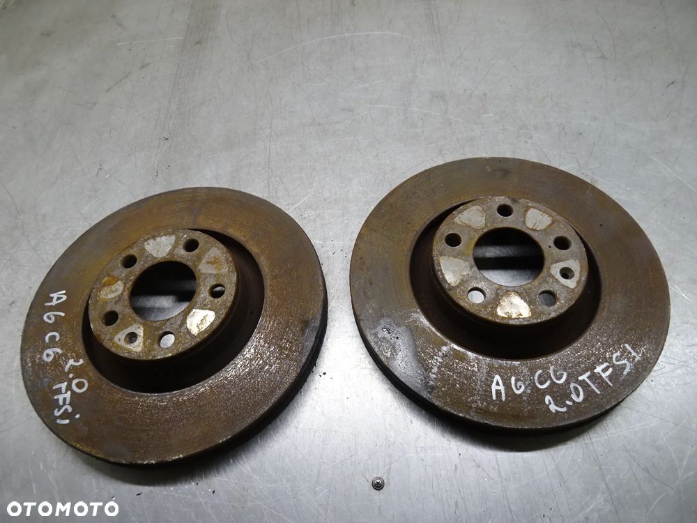 AUDI A6 C6 KOMBI 04-07 2.0T TARCZE HAMUCLOWE LEWA PRAWA PRZÓD PRZEDNI 320MM - 1