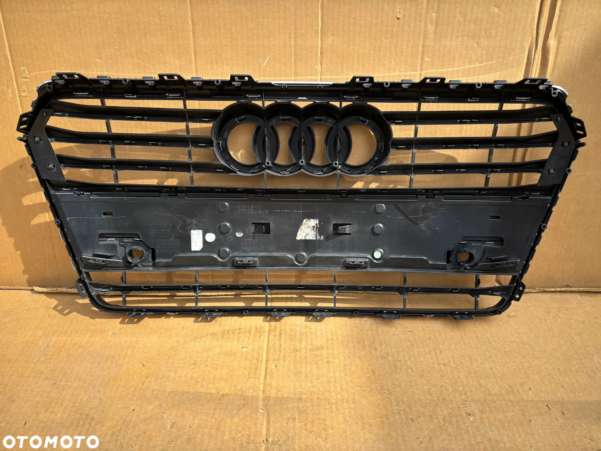 Audi A7 4G8 4G Lift Atrapa Grill Zderzaka Przedniego Przód Oryginalna Ładna PDC 4g8853651G 4g8853651H Znaczek - 5