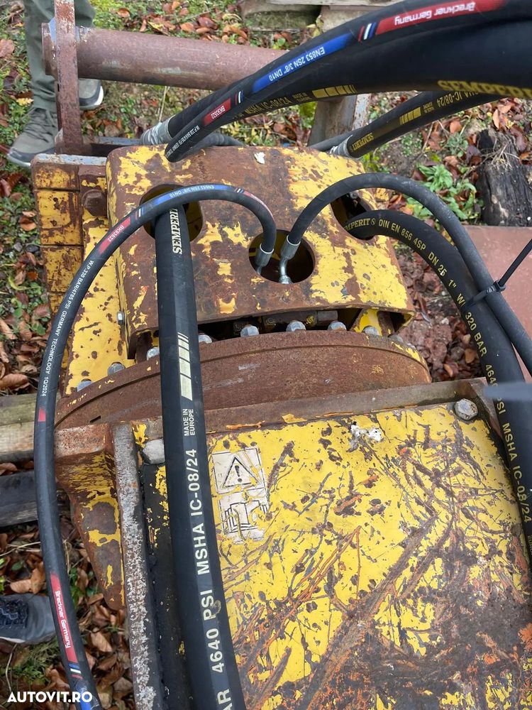 Pulverizator Foarfeca Beton Armat TABE DMT26 pentru excavatoare de 25-32 Tone - 10