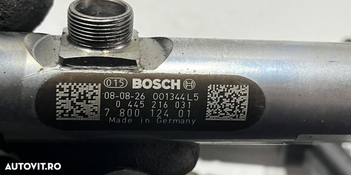 Rampa injectoare 0445216031 780012401 3.0D N57D30A 245Cp BMW Seria 5 - 2
