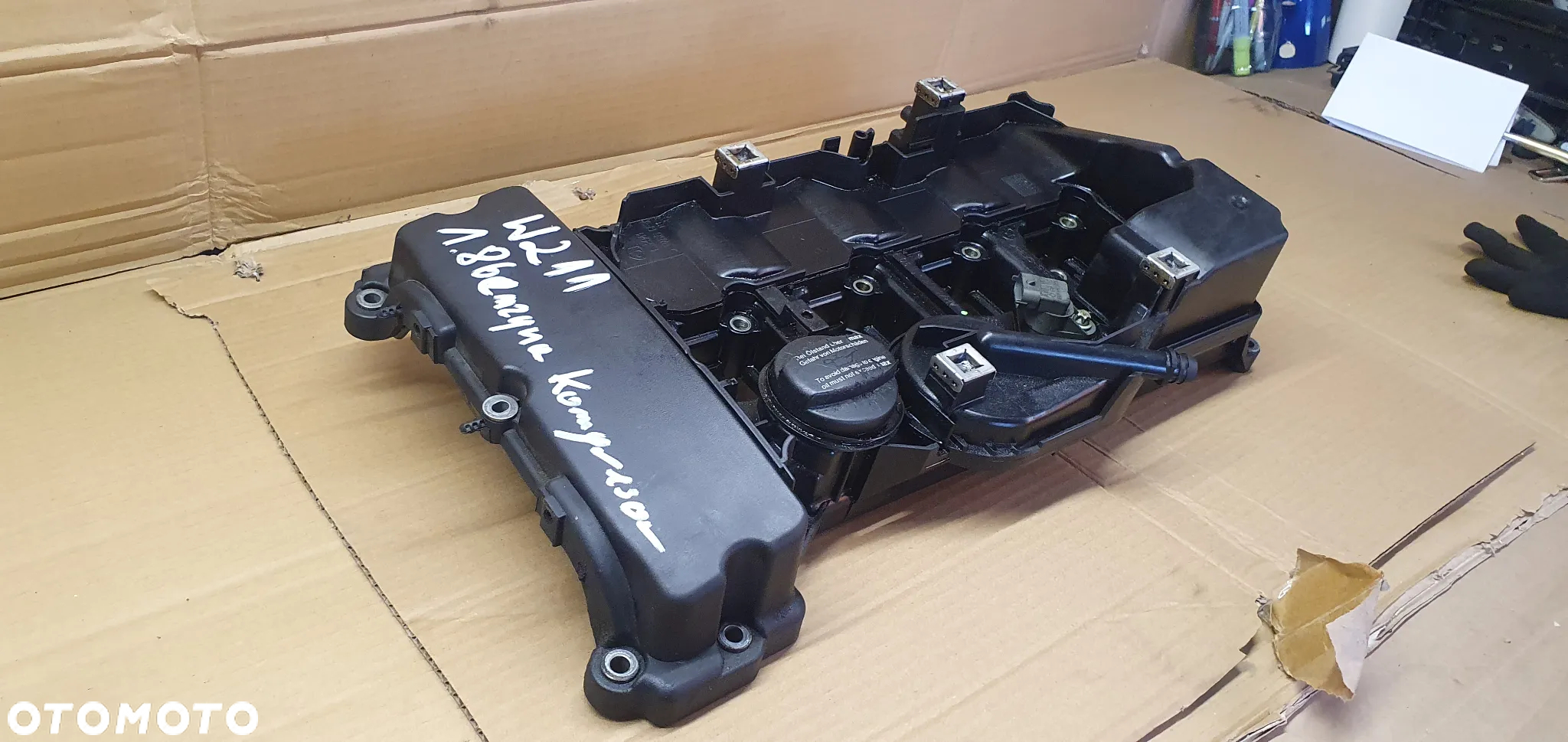 Pokrywa osłona silnika zaworów dekiel Mercedes E-Klasa W211 1.8 K A2710100630 - 4