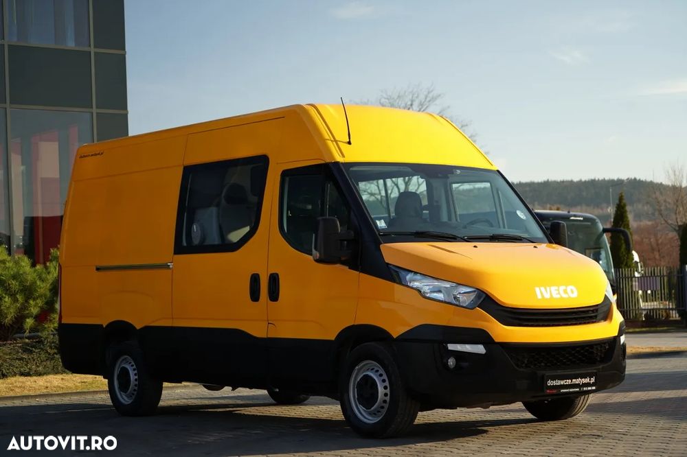 Iveco DAILY 35-140 / CU OPȚIUNI / 7 LOCURI / TABLĂ / DUBIȚĂ / IMPORTAT - 5