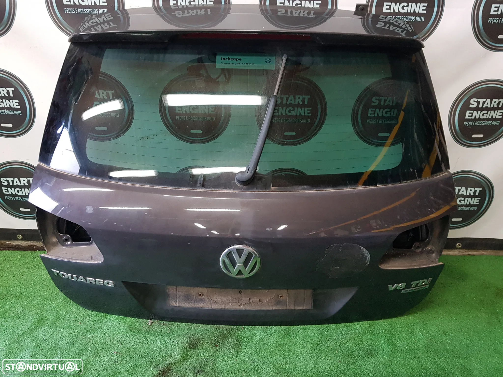 Tampa da Mala Para Choques VW Touareg II 7P 2011-2017 - 6