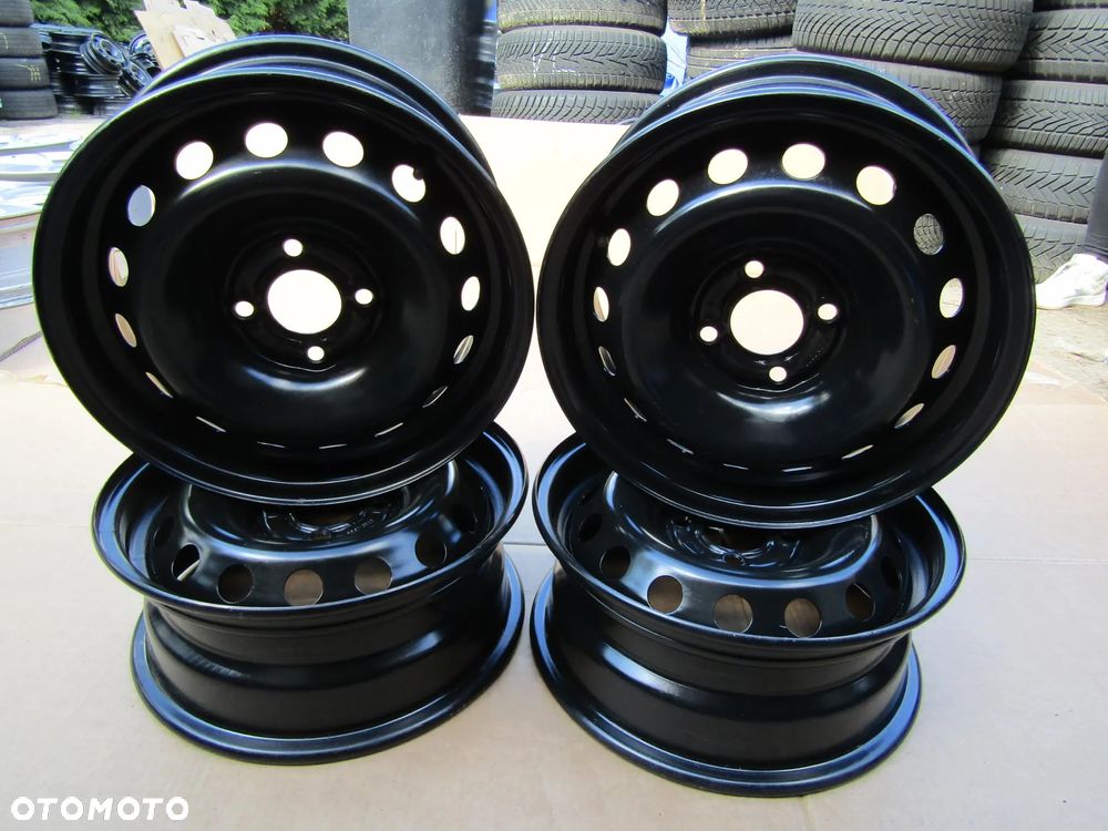 4x Felgi Stalowe 14 Renault Kangoo Thalia Clio II Campus Twingo I Nissan Micra K12 K13 5,5 j 4x100 ET36 / ORYGINALNE - 13