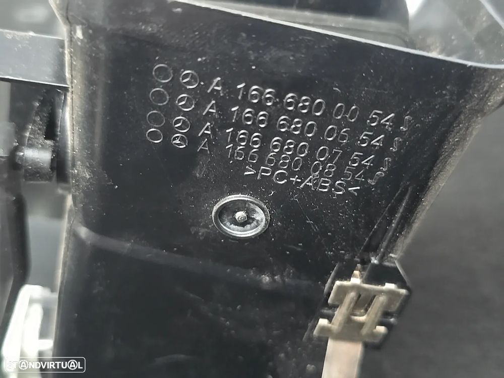 Grenlha de sofagem originais tampa de ecrã para mercedes w166 Ml Gl 2012- - 9