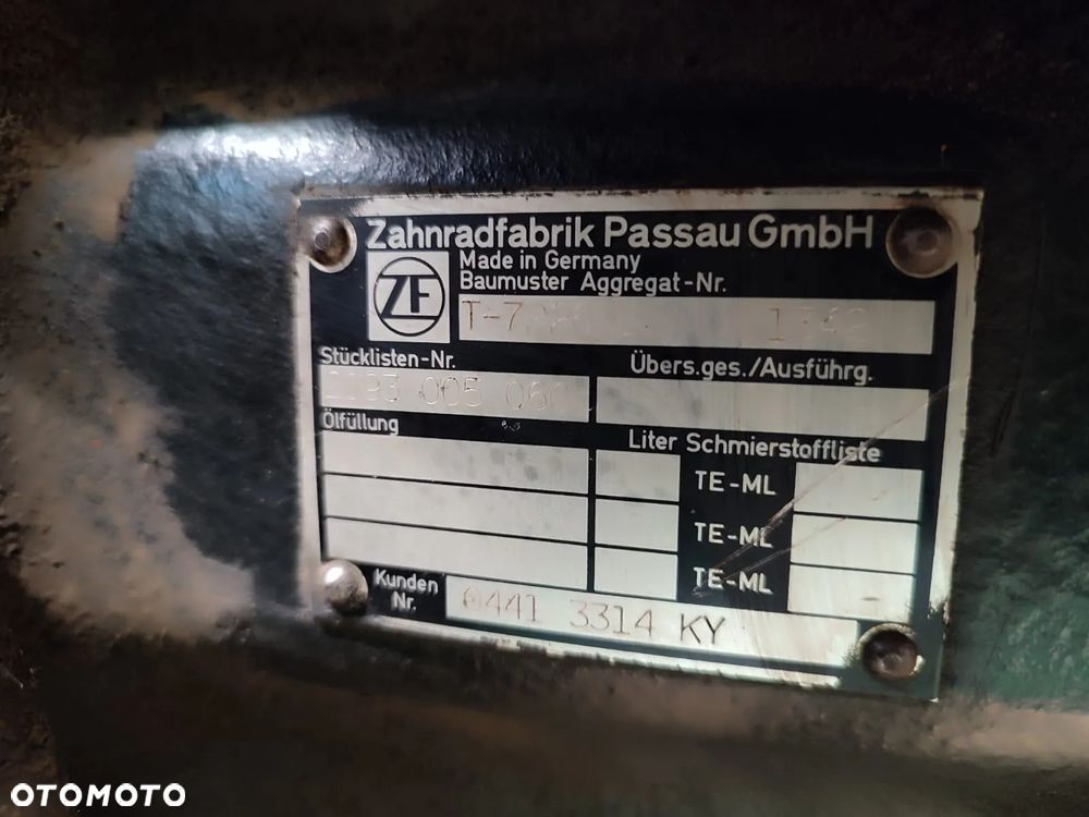 Skrzynia biegów T7226  Deutz Fahr Agrotron 6.15 - 12