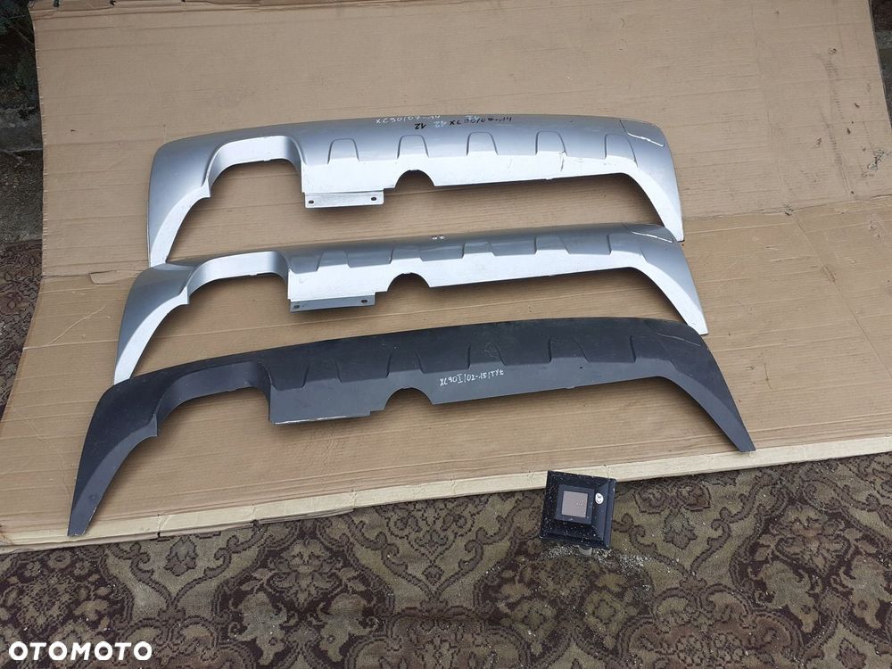 VOLVO XC90 I DOKŁADKA Spoiler zderzaka tył 02-15 r - 1