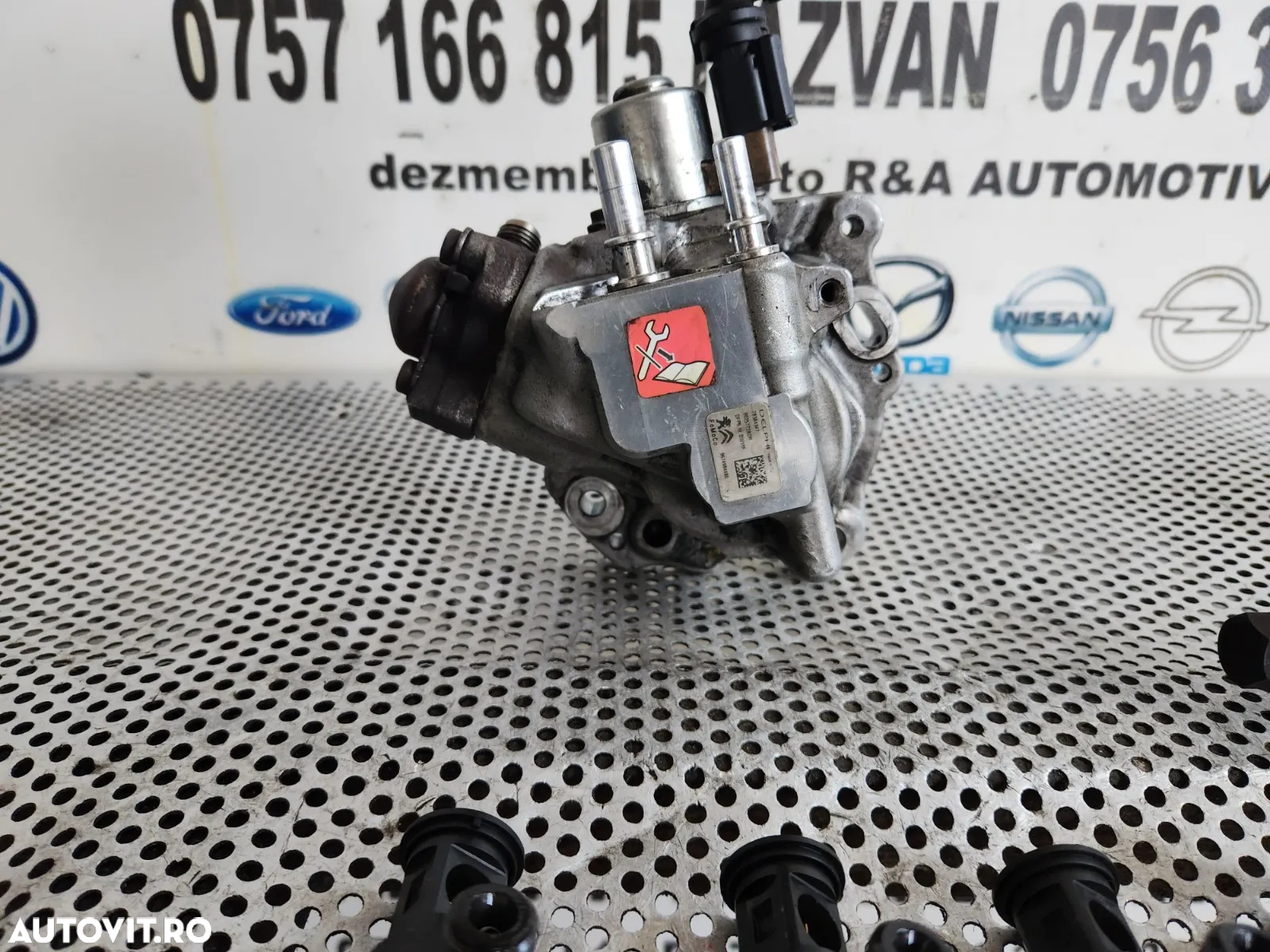 Injectoare Injector Kit Injectie Pompa Inalta Presiune Citroen Jumper Peugeot Boxer 2.2 BlueHdi Eur - 8