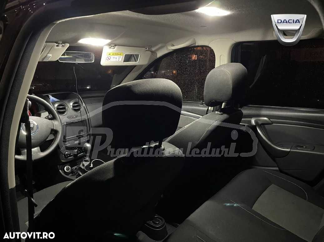 Pachet becuri led leduri pentru iluminare interior Dacia Duster 1 , 2 - 5
