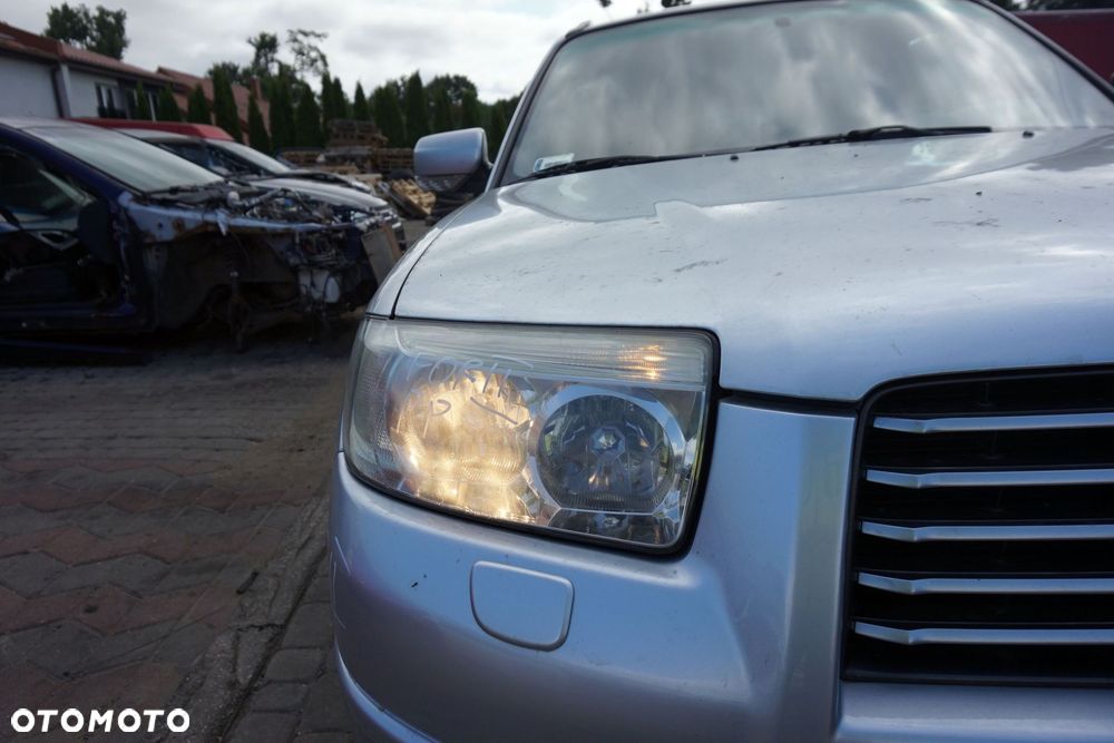MASKA ZDERZAK BŁOTNIKI LAMPY FORESTER II SG LIFT 01G  SUBARU 2006-2008 SREBRNY PRZÓD KOMPLETNY - 31