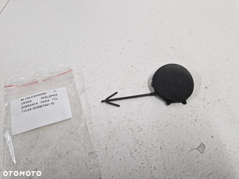 VOLKSWAGEN T-CROSS ZAŚLEPKA ZDERZAKA HAKA TYŁ TYLNA 2GM807441 - 3