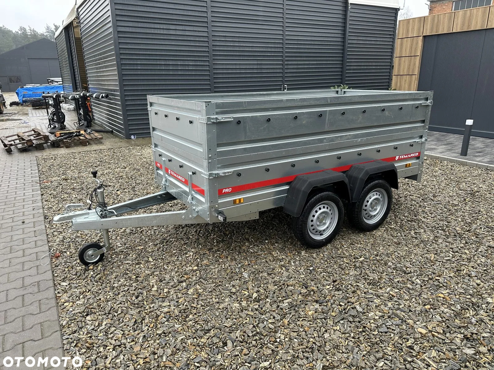 Temared PRO 2612/2 Przyczepka samochodowa 264x126cm dwuosiowa - 5