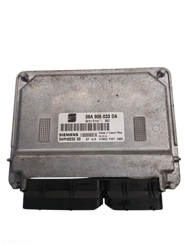 komputer silnika seat altea 1.6 mpi 06a906033da 5wp40233 bgu - 5