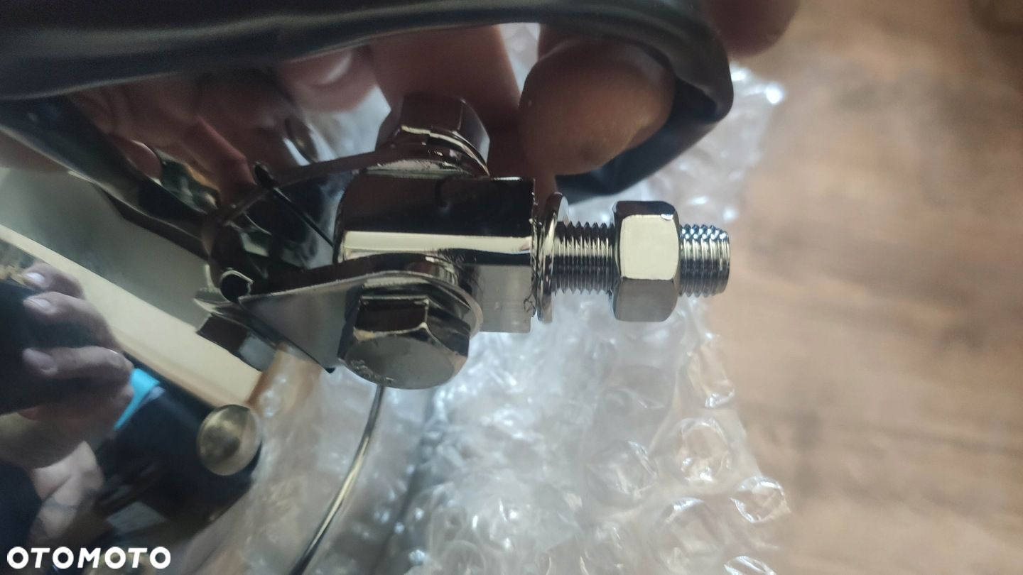 LAMPA CHROM PRZÓD LIGHTBARY 13 CM HARLEY CHOPPER - 4