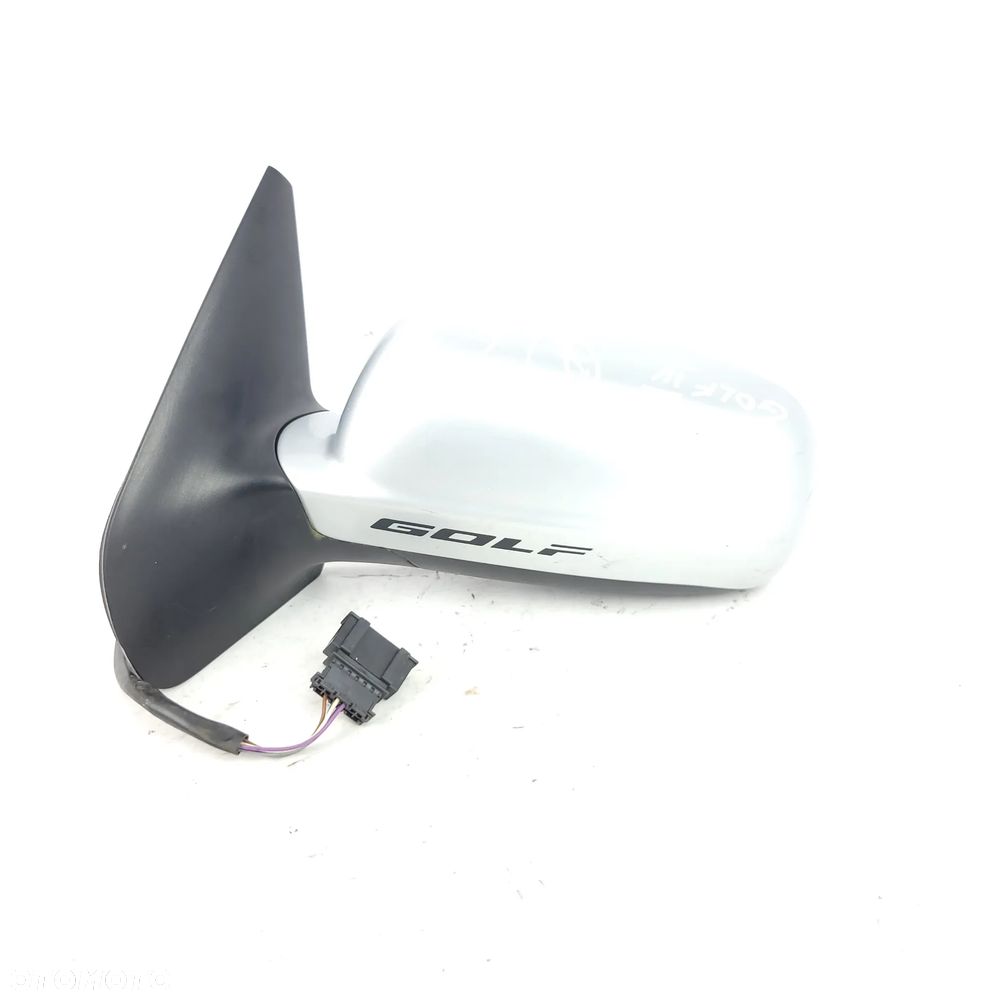 VW GOLF IV 4 BORA LUSTERKO LEWE ELEKTRYCZNE 5 PIN LA7W SREBRNE - 6