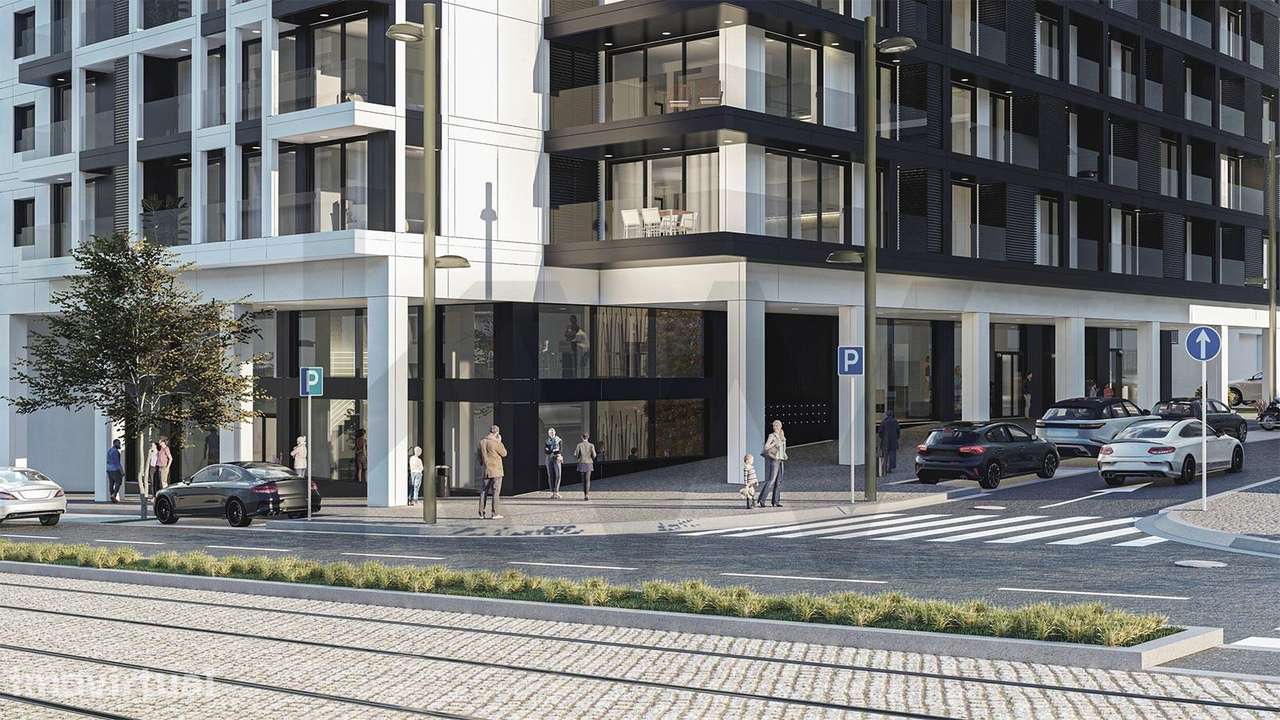 Apartamento T3 Novo na Avenida da República em V. N. Gaia (HILCROWN) - Grande imagem: 2/9