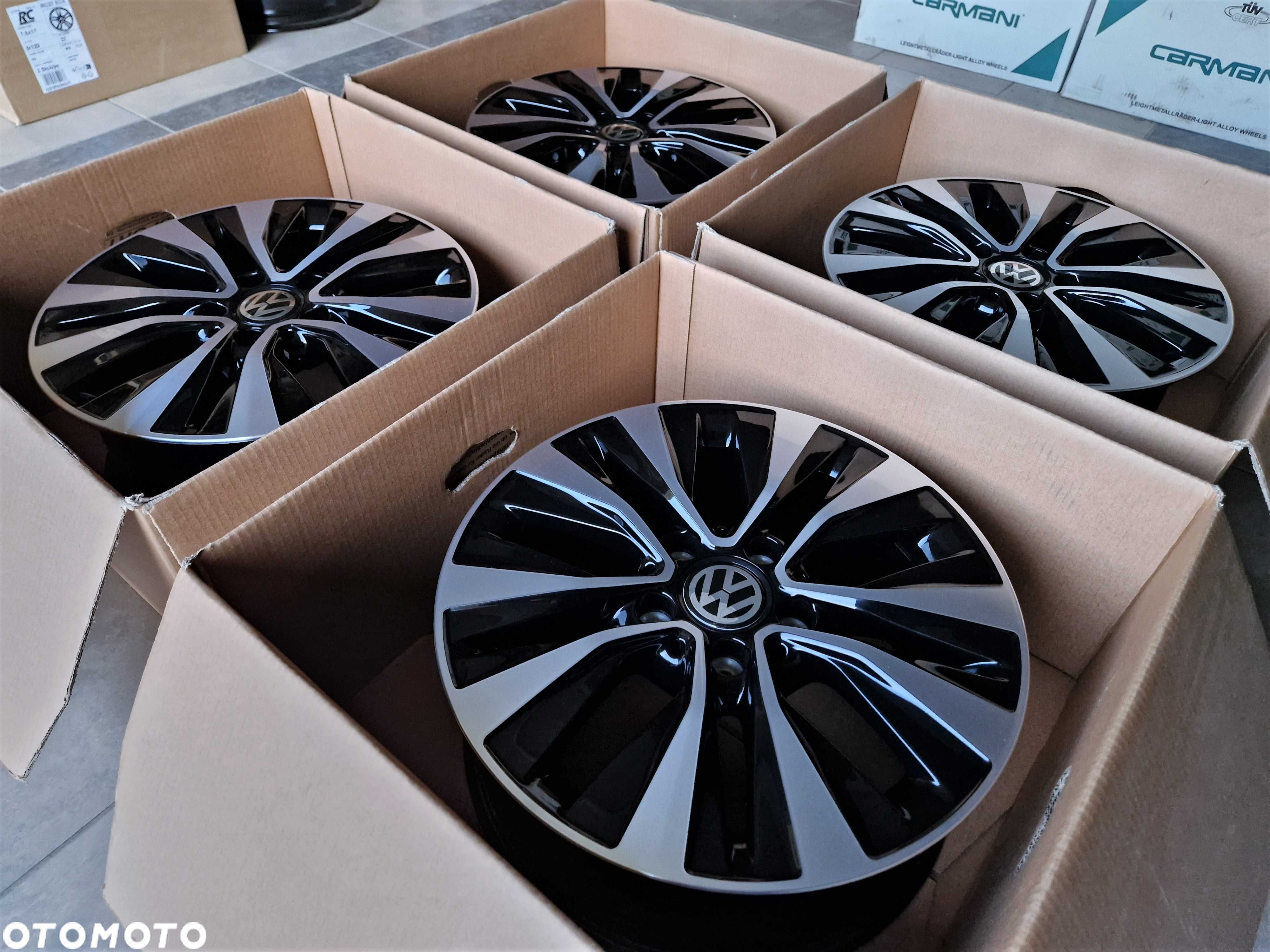 Alufelgi 16 5x112 VW Golf Passat Touran Jetta Caddy Tiguan Czarne 311# - 5