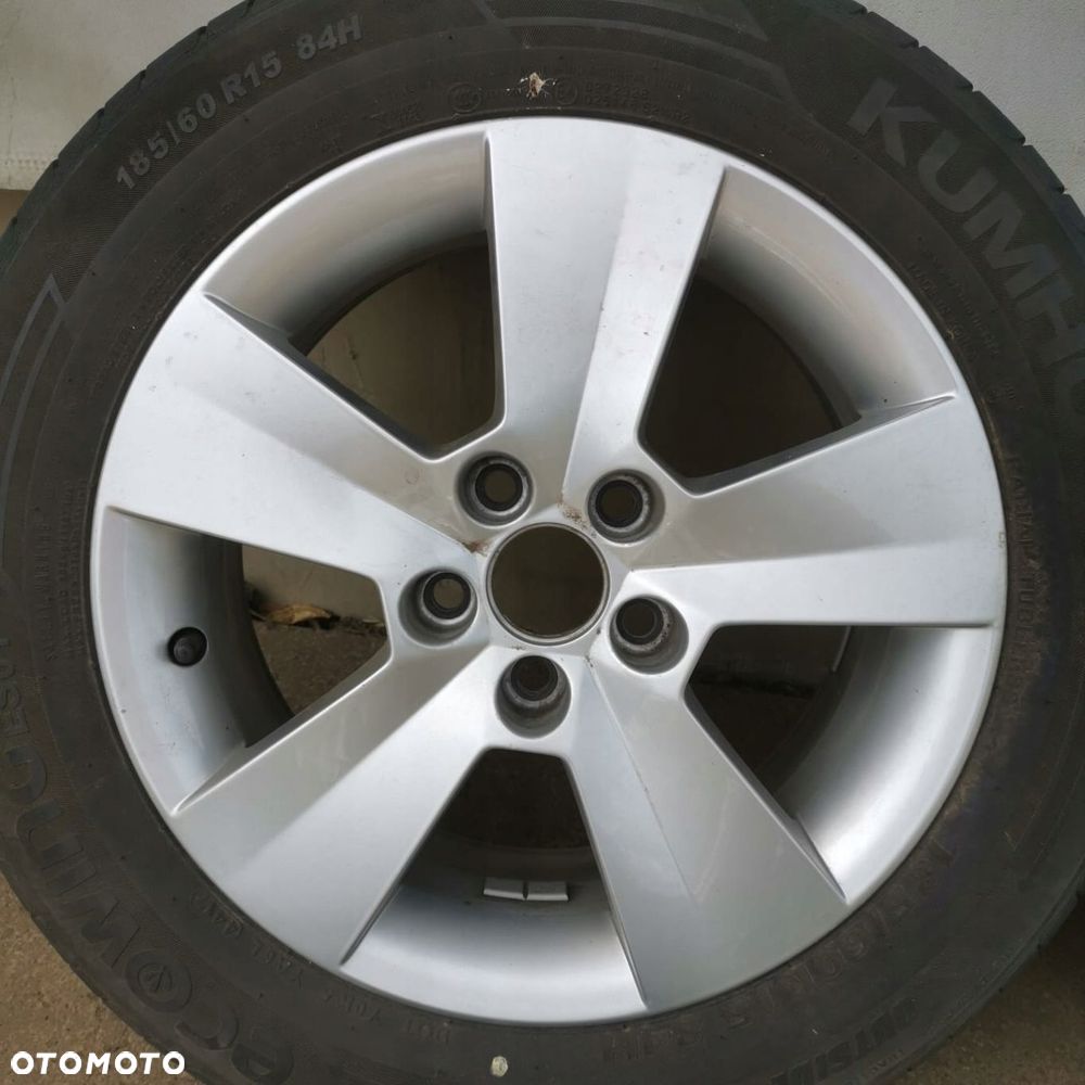 FELGI SKODA RAPID FABIA 6J 15 ET38 5x100 5JA601025L 5JA601025M 5JA601025N - 5