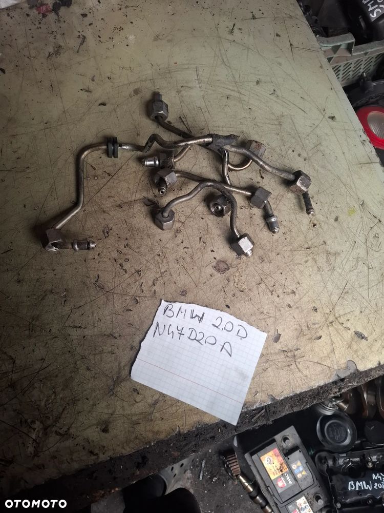 BMW E60 E90 2,0 d N47d20A przewody wtryskowe 4 sztuki - 2