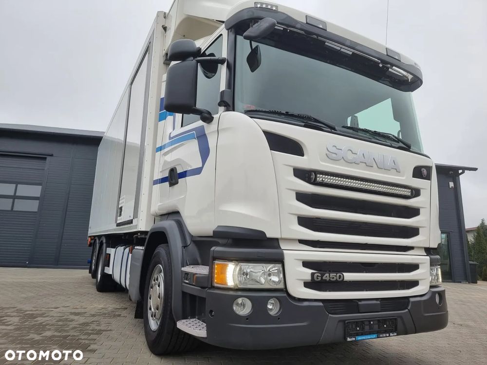 Scania G450 bez EGR 6x2 chłodnia SCHMITZ izoterma 19 palet kurierka - 2