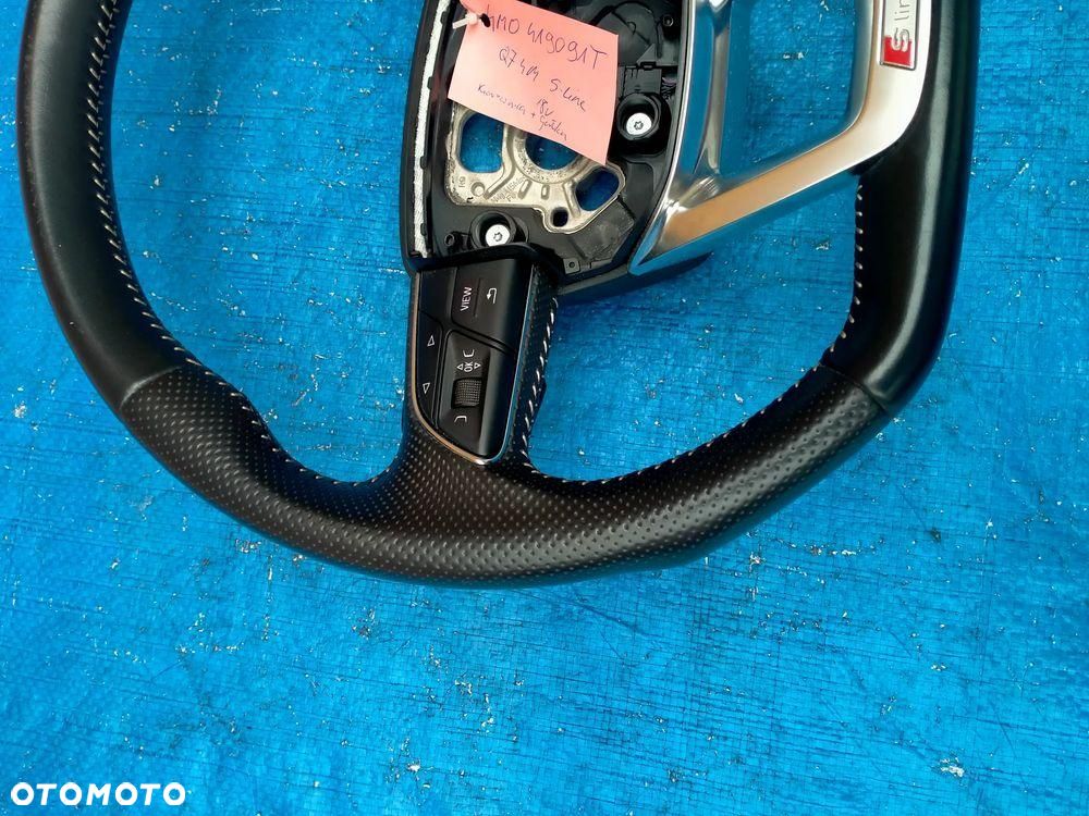 Audi Q7 SQ7 4M S-Line 4M0419091T Kierownica ŚCIĘTA ŁOPATKI GAŁKA MIESZEK - 6