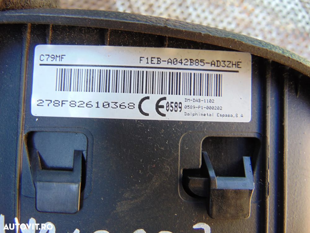 Plansa Bord Ford Ecosport airbag sofer pasager genunchi airbag-uri stanga dreapta - 16