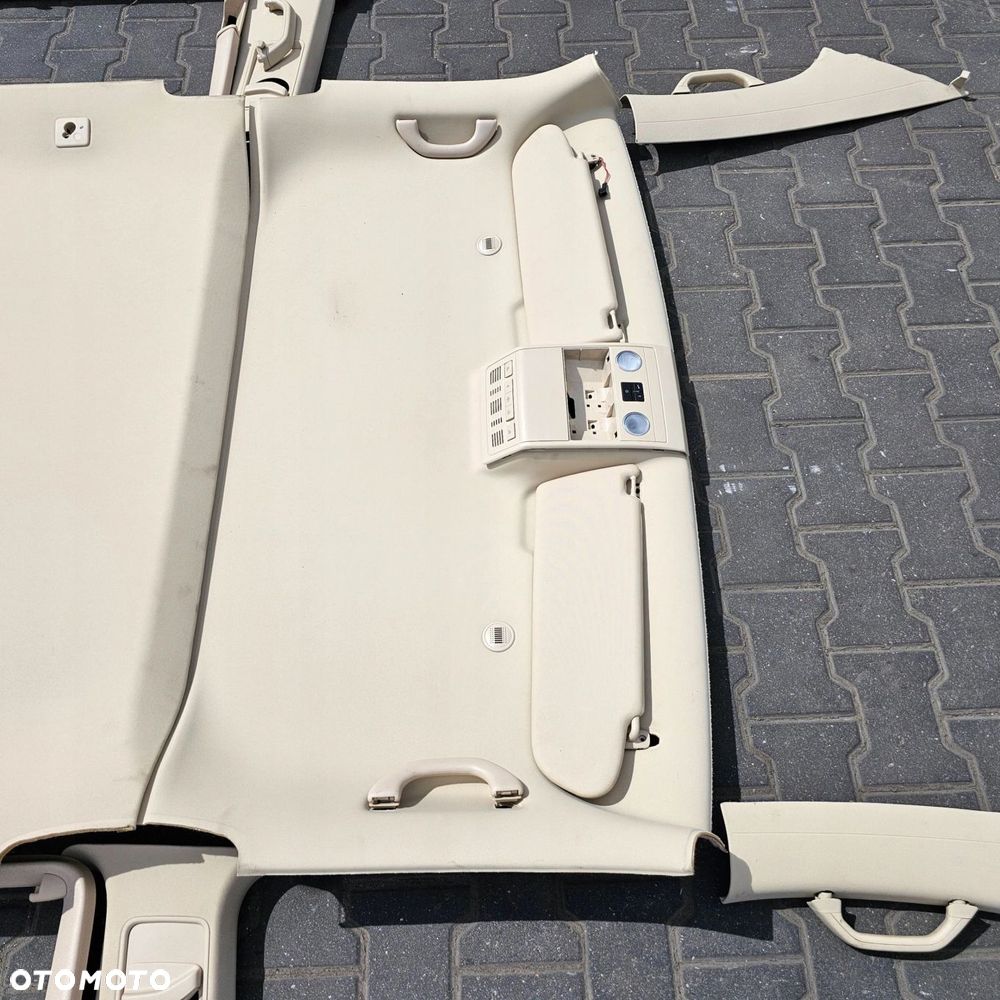 VW T5 T6 MULTIVAN HIGHLINE wnętrze podsufitka tapicerka słupek 2drzwi SKÓRA - 5