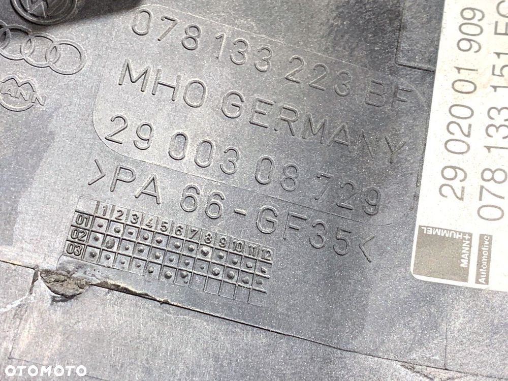 KOLEKTOR SSĄCY  AUDI A4 B6 (8E2) 2000 - 2005 2.4 125 kW [170 KM] benzyna 2001 - 2004 078133151EG - 7