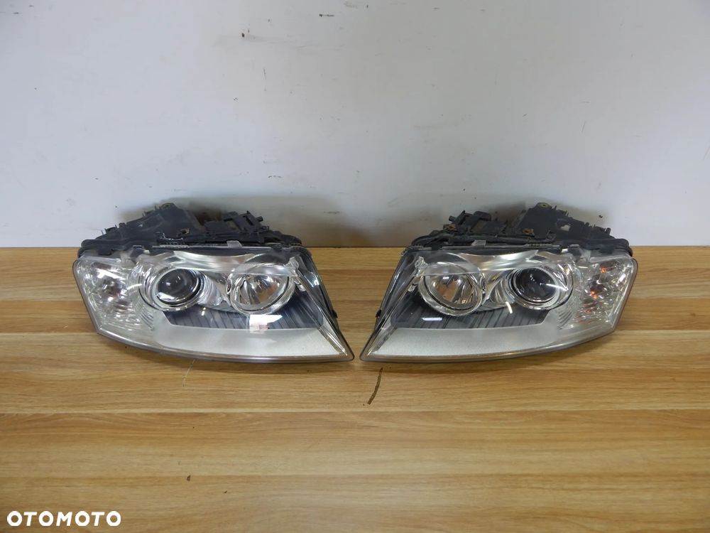 Lampa reflektor przód AUDI A8 s8 D3 02-10  Łuków części - 3
